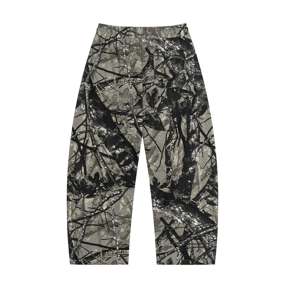 NYC Camo Barrel Leg Pants