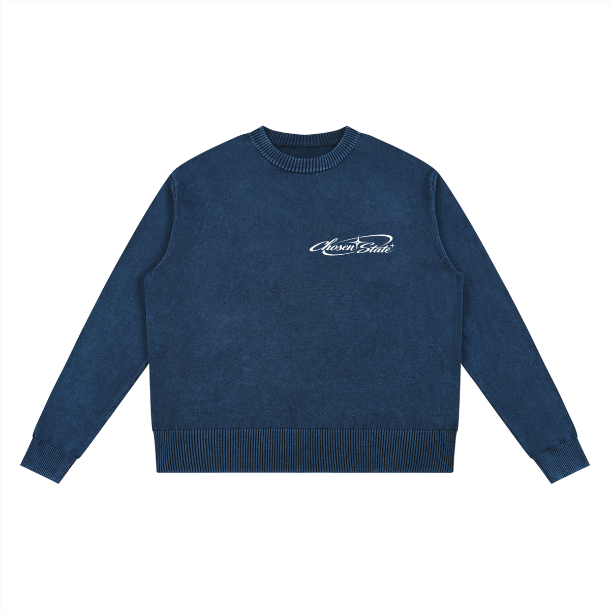 Mineral Wash Oversized Sweater