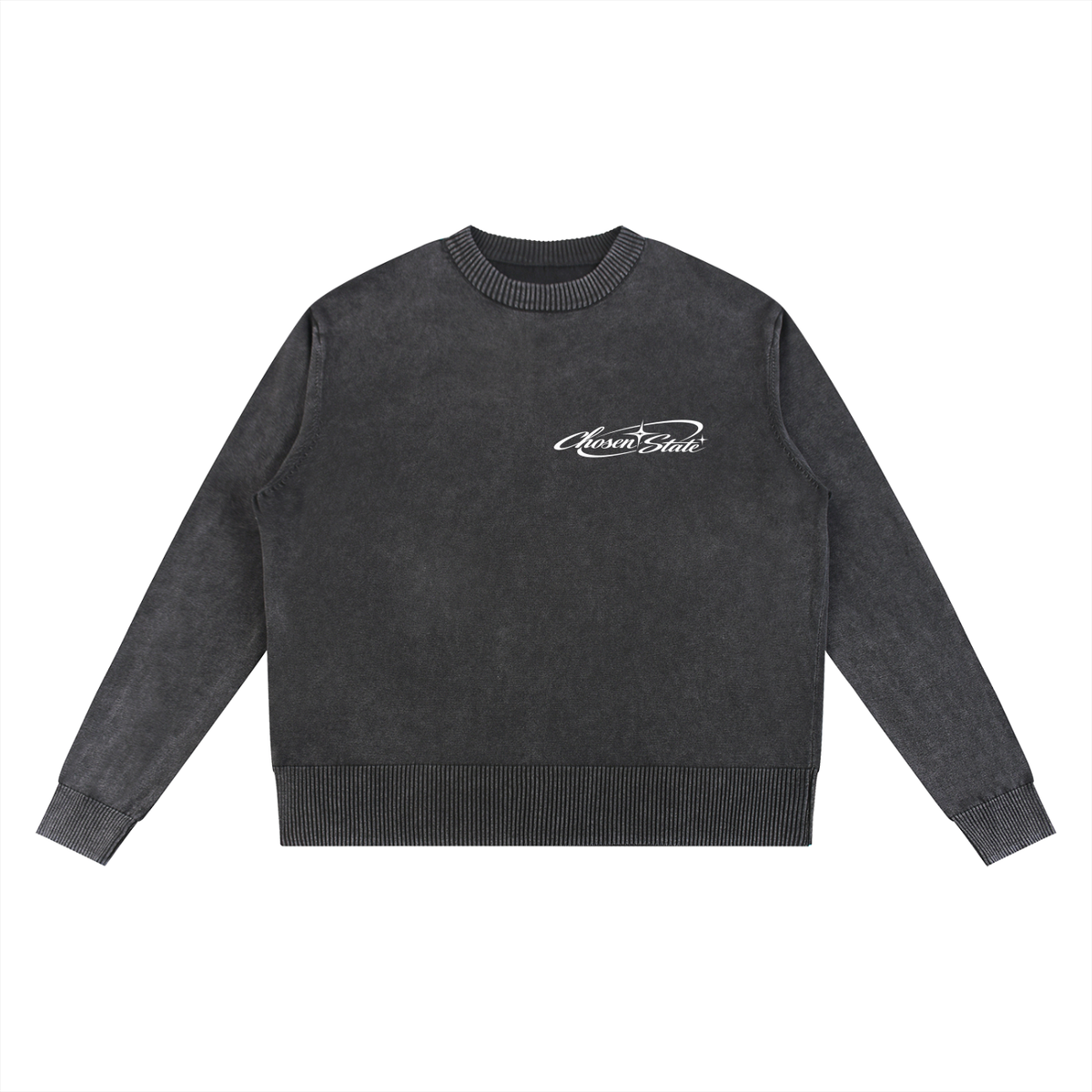 Mineral Wash Oversized Sweater