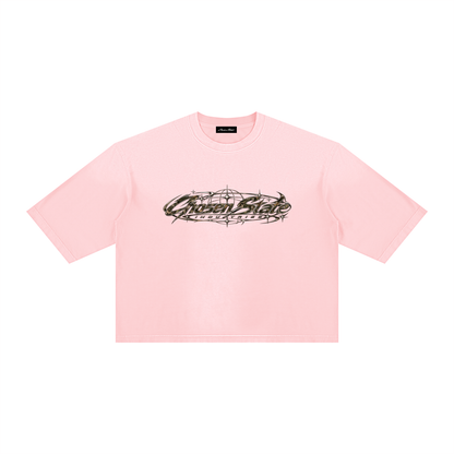 Unisex Vintage Wash Sunfade Boxy T-Shirt