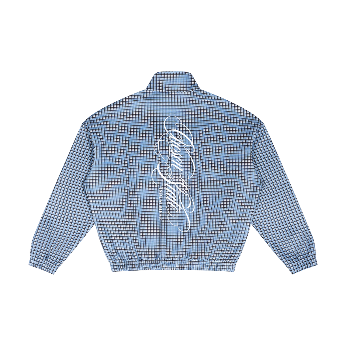 Unisex Plaid Quarter-Zip Sweatshirt