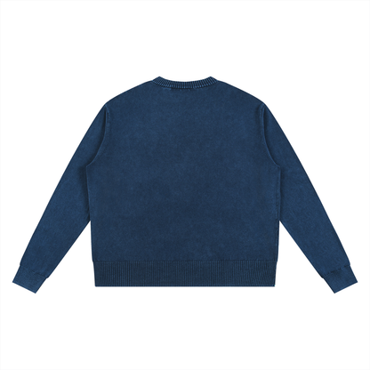 Mineral Wash Oversized Sweater