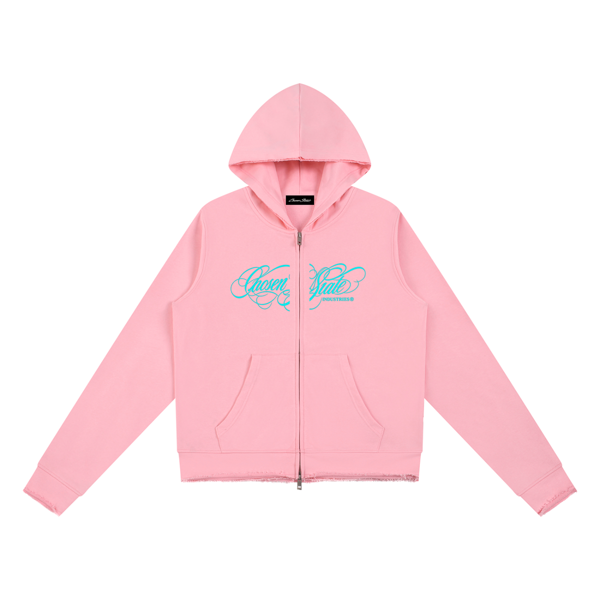 Women’s Raw Edge Full Zip Hoodie