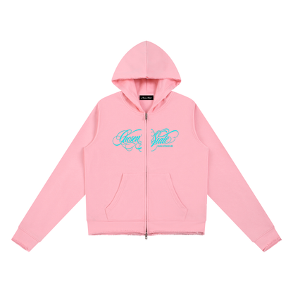 Women’s Raw Edge Full Zip Hoodie