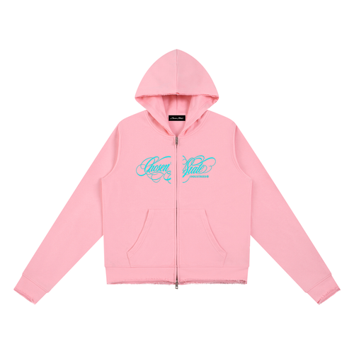 Women’s Raw Edge Full Zip Hoodie