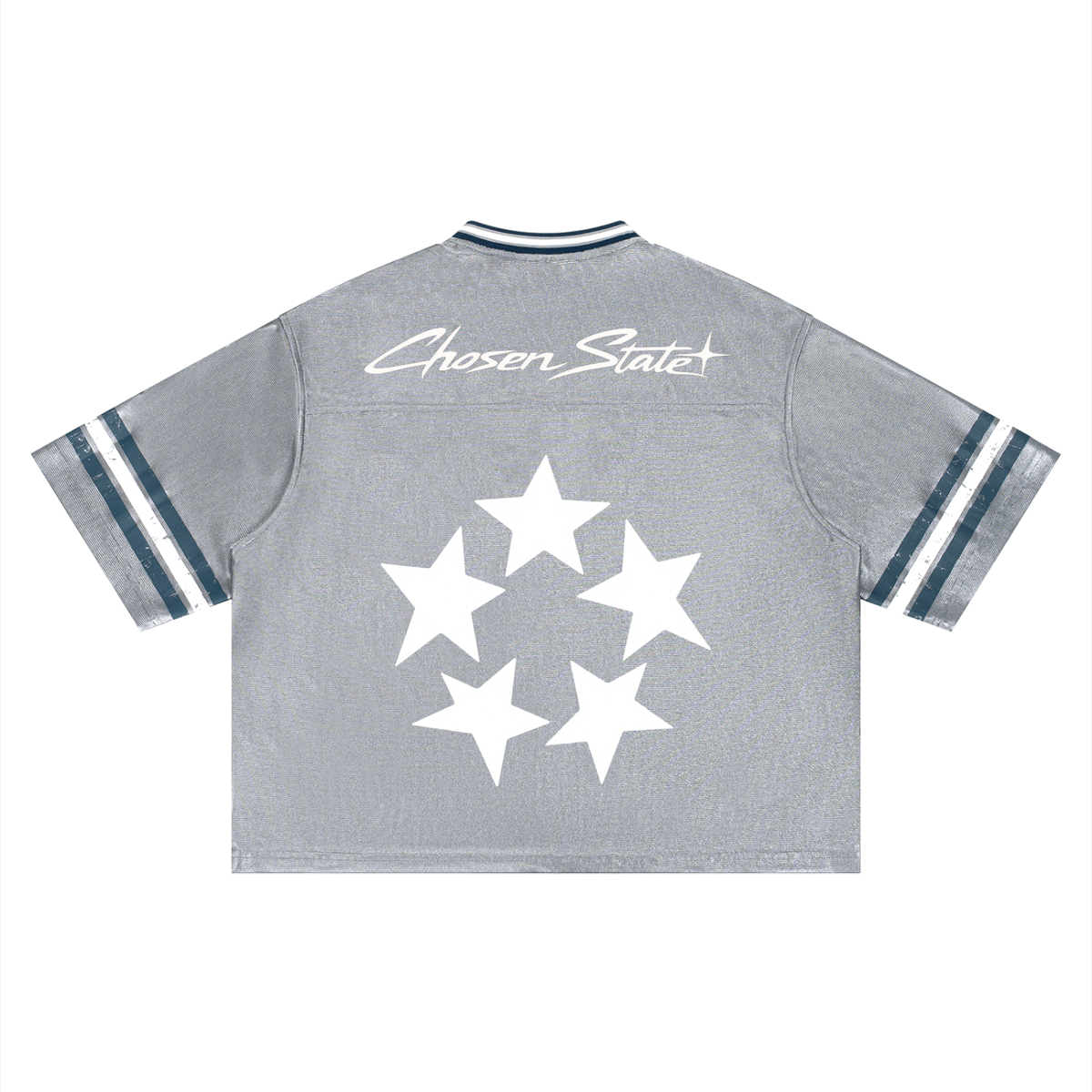 Unisex Boxy Striped Soccer Jersey