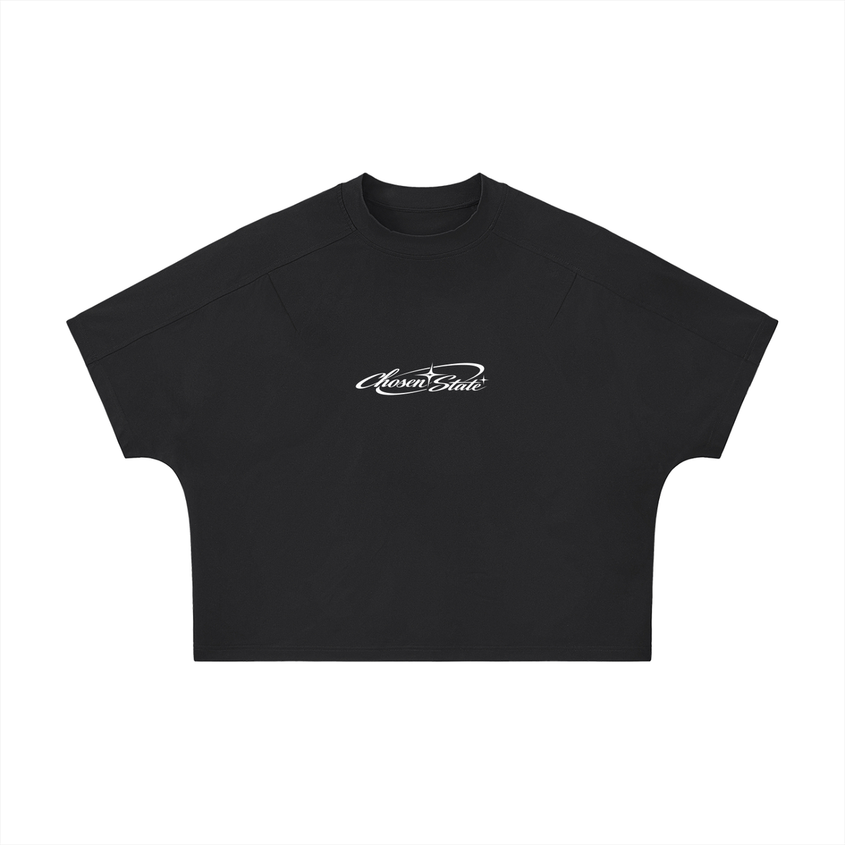 Unisex Boxy Tonal Paneling T-Shirt
