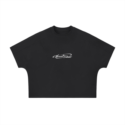 Unisex Boxy Tonal Paneling T-Shirt