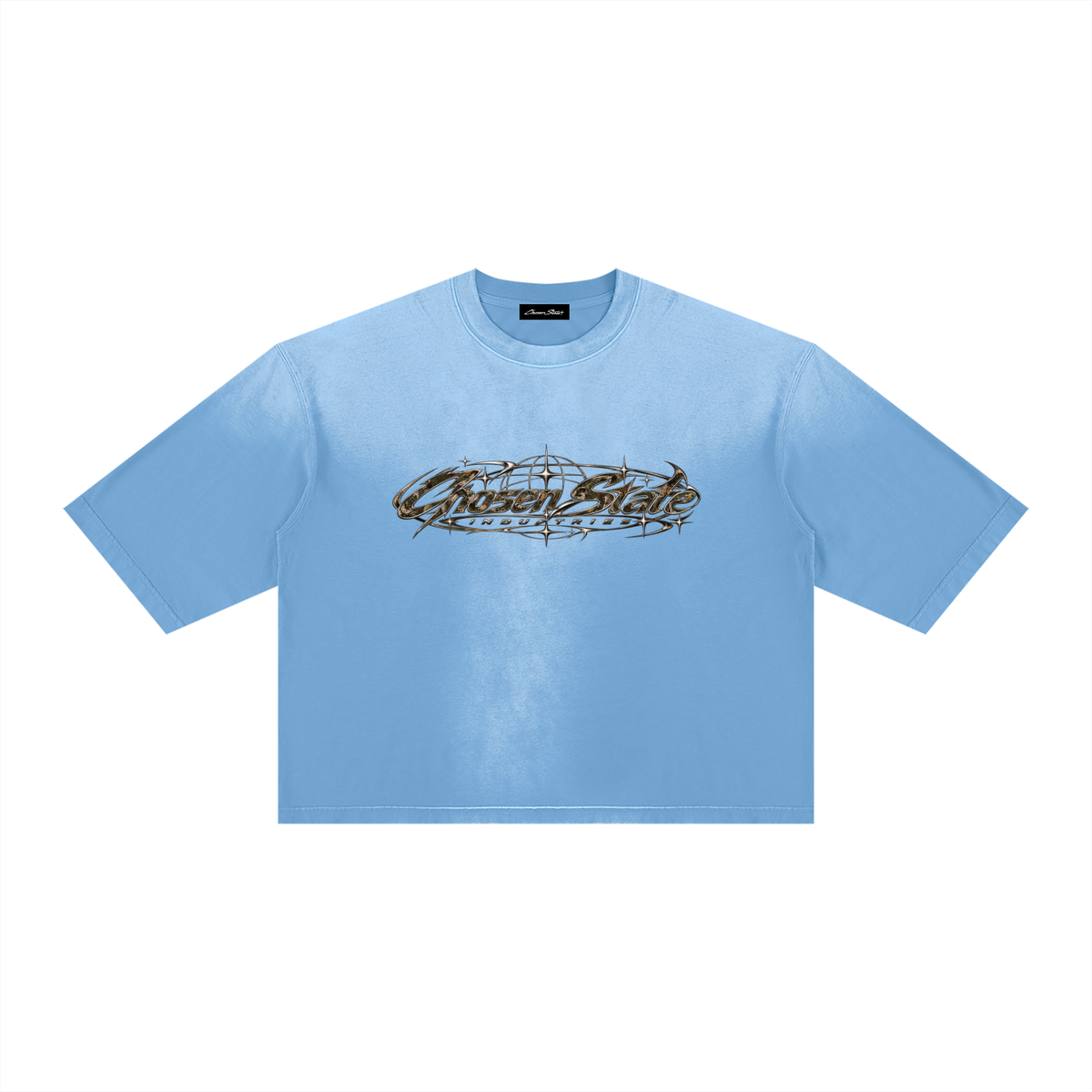 Unisex Vintage Wash Sunfade Boxy T-Shirt